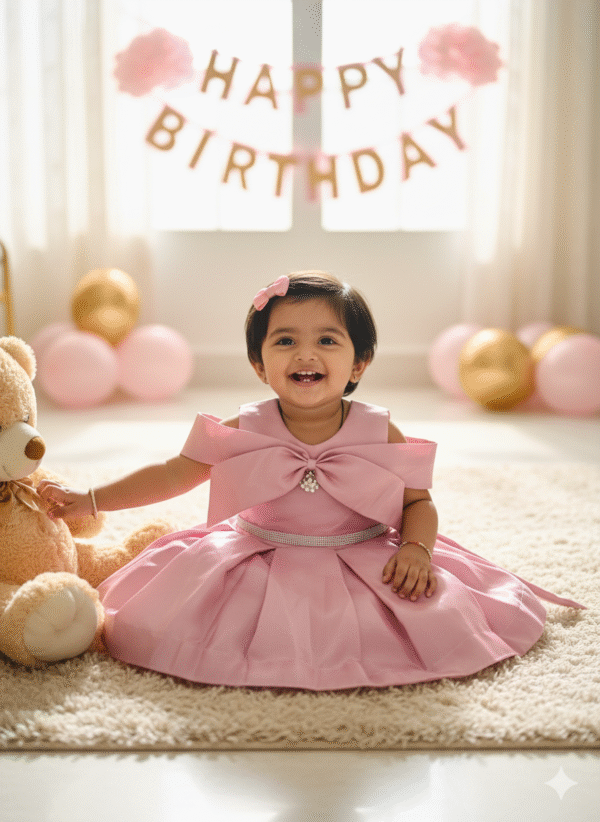Fancy Party Wear Frock - Image 2