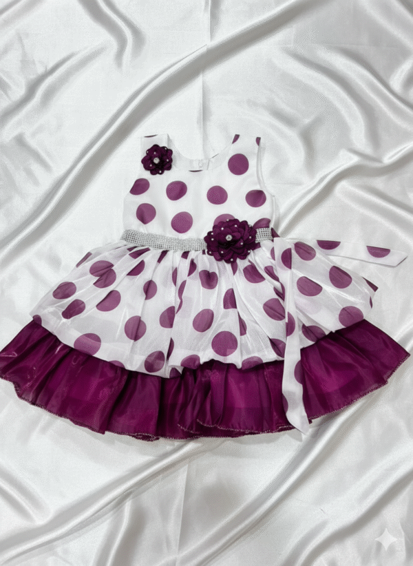 Purple Baby Frock - Image 2