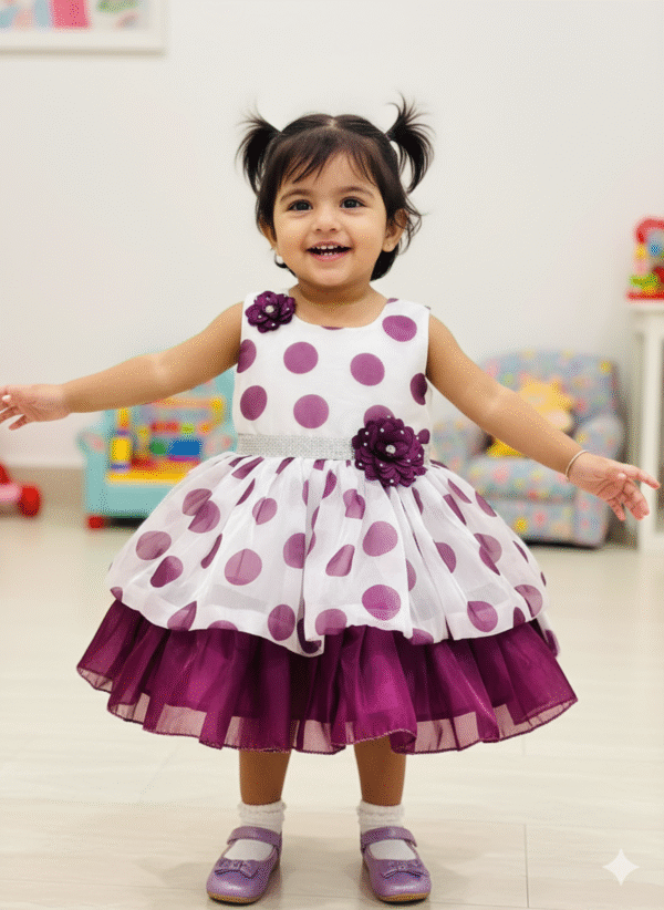 Purple Baby Frock