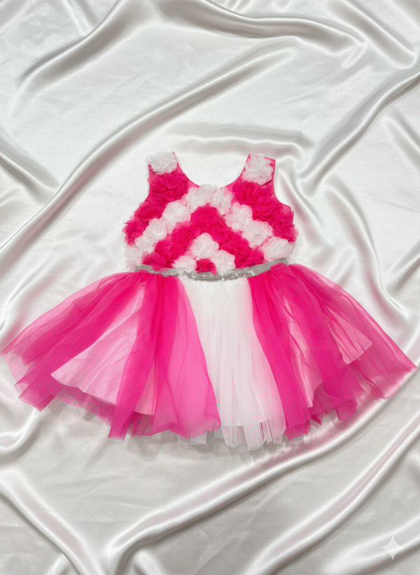 Frock White & Pink - Image 2